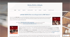 Desktop Screenshot of mishamullovabbado.com